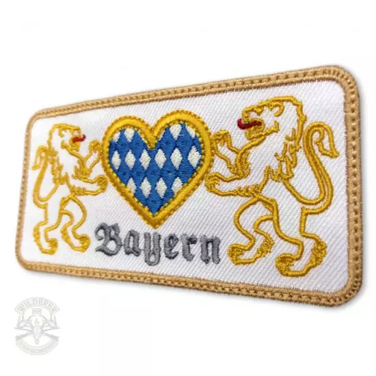 Aufnäher - Bayern Herz