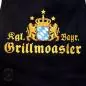 Preview: GRILLSCHÜRZE BESTICKT - KÖNIGLICH BOARISCHER GRILLMOASTER -