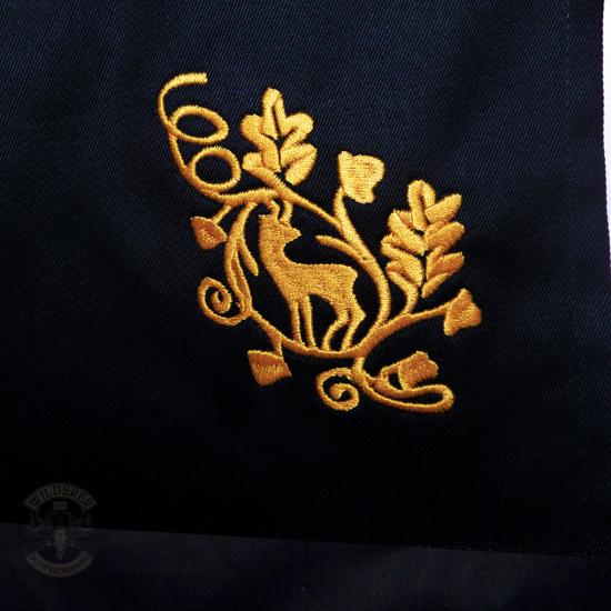 Preview: EDLE KOCHSCHÜRZE BESTICKT - KÖNIGLICH BOARISCHER HOFKOCH -