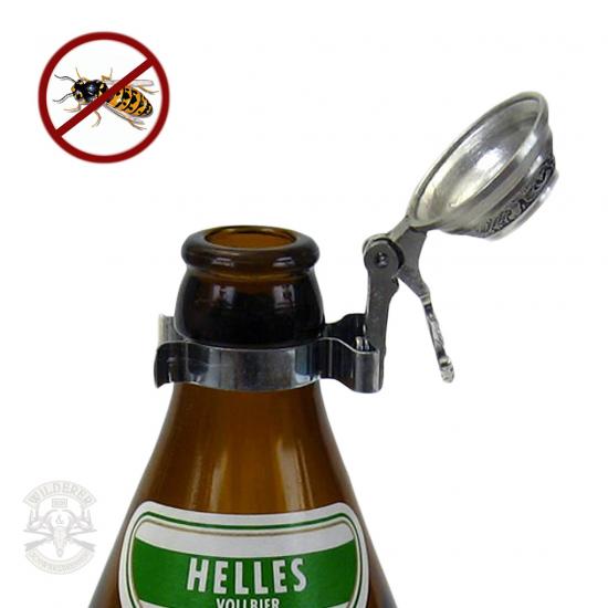 Preview: Bier und Limmoflaschen Zinndeckel Rund