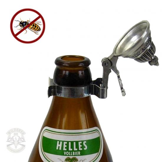 Preview: Bier und Limmoflaschen Zinndeckel Spitz