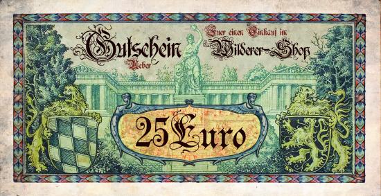 Preview: Wilderer -Shop - Geschenkgutschein