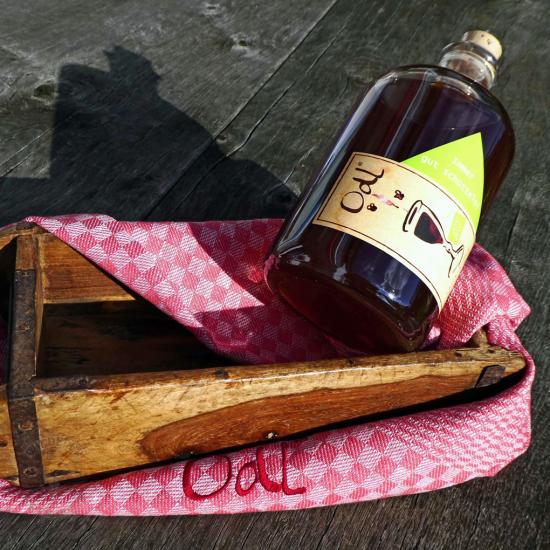 Preview: Odl, Kräuterlikör 1l im Fensterbankerl-Kräuter-Kisterl -