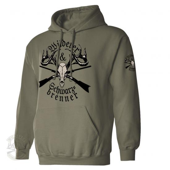 Preview: Kapuzen Sweat Shirt Wilderer & Schwarzbrenner -