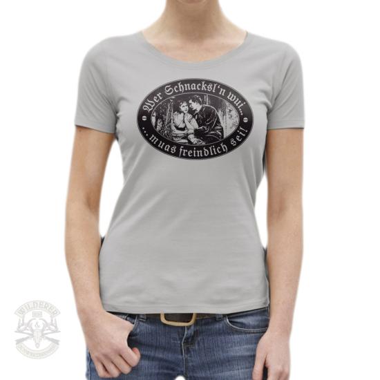 Preview: Derndl Shirt - Wer schnacksln wui...