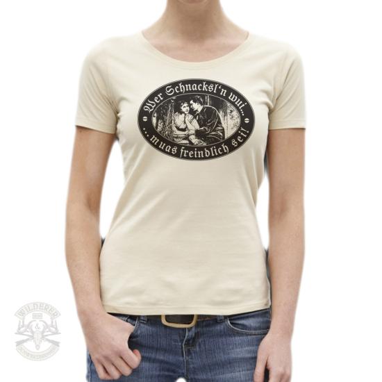 Preview: Derndl Shirt - Wer schnacksln wui...