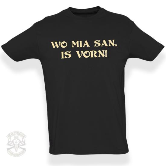 Preview: T-Shirt - Wo mia san is vorn!