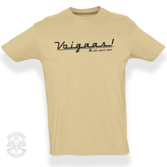 Preview: T-Shirt Voigaas - wo mir san is vorn!