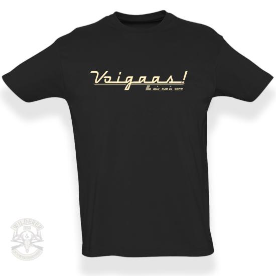 Preview: T-Shirt Voigaas - wo mir san is vorn!