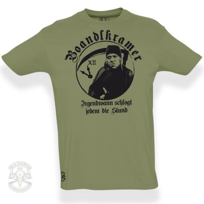 Boandlkramer T-Shirt in Oliv