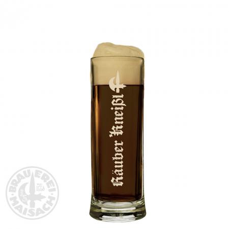 Glas Krug Brauerei Maisach - Räuber Kneißl - Schrift- 0,3l