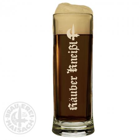 Glas Krug Brauerei Maisach - Räuber Kneißl - Schrift 0,5l